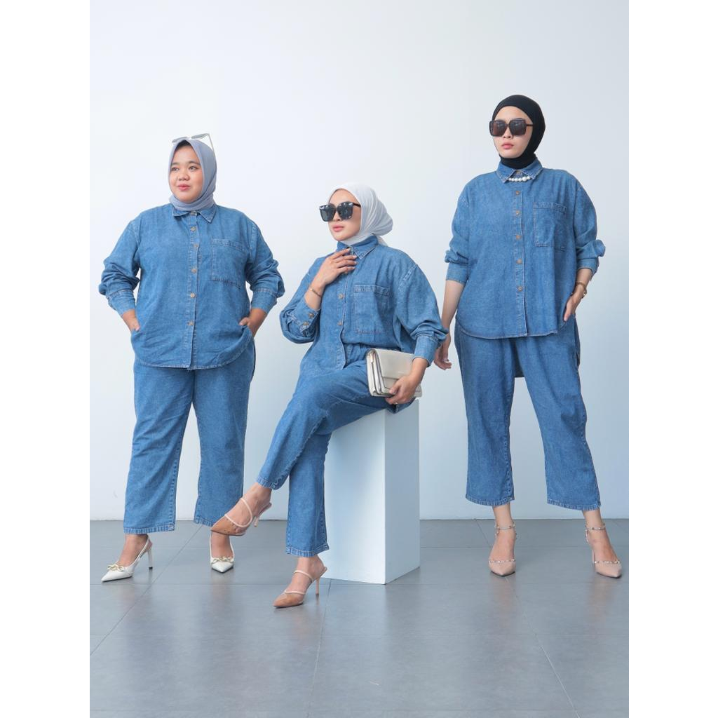 One Set Denim Erica Jumbo - 2306.01.045