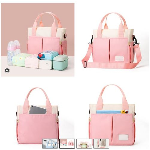 (COD) Vyctoria VOS2391 Tas Diaper Ibu Anak Kualitas Premium Import JT2391 2391