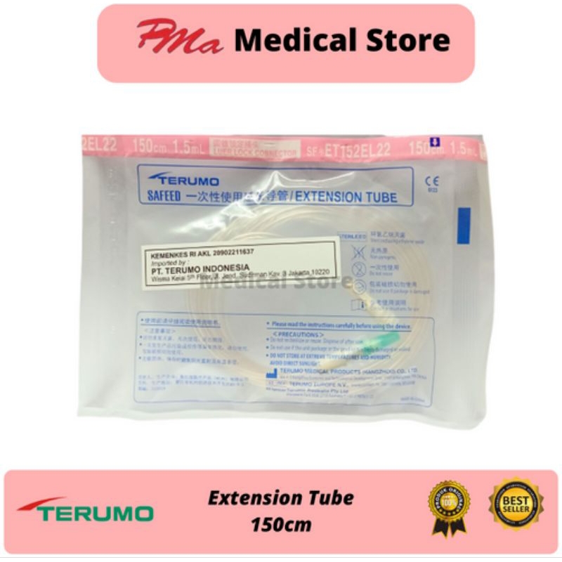 Extension Tube 150cm - 1.5ml Terumo Harga/Pcs