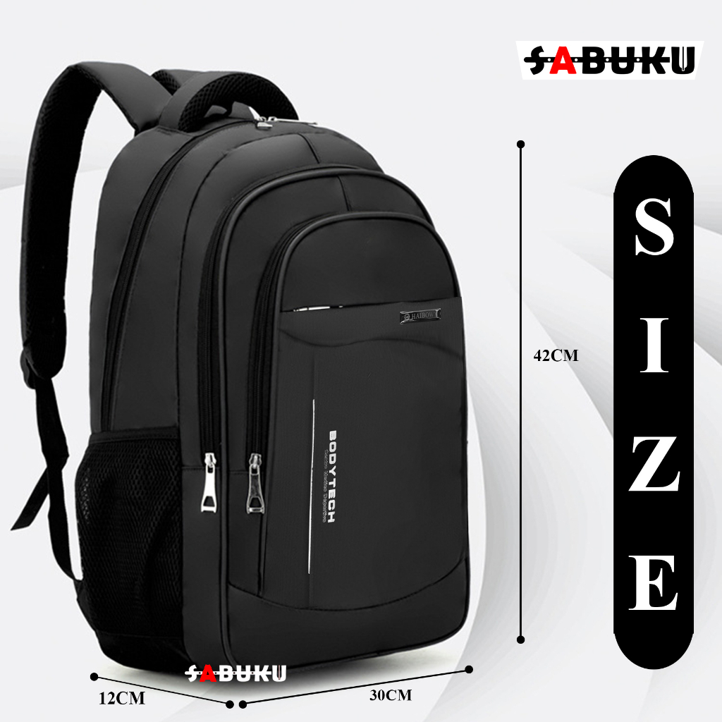 Tas Ransel Anak Sekolah Tas Punggung Remaja Backpack Laptop Bahan Nylon- YH1022