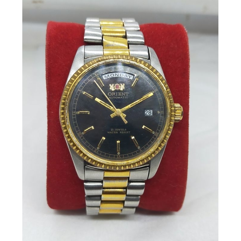 Jam Tangan Orient President 47E001-09 CS Automatic Full Original.