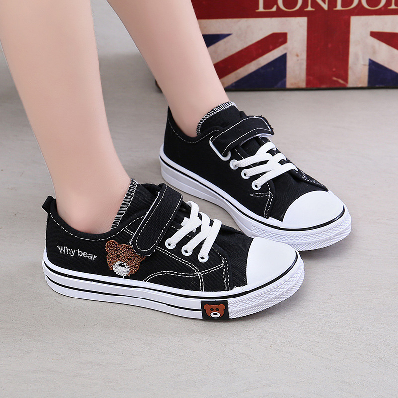 1001 IMPORT Sepatu Sneakers Anak Unisex BEARLY LOW BASIC SHOES | Sepatu Anak laki laki sepatu anak perempuan