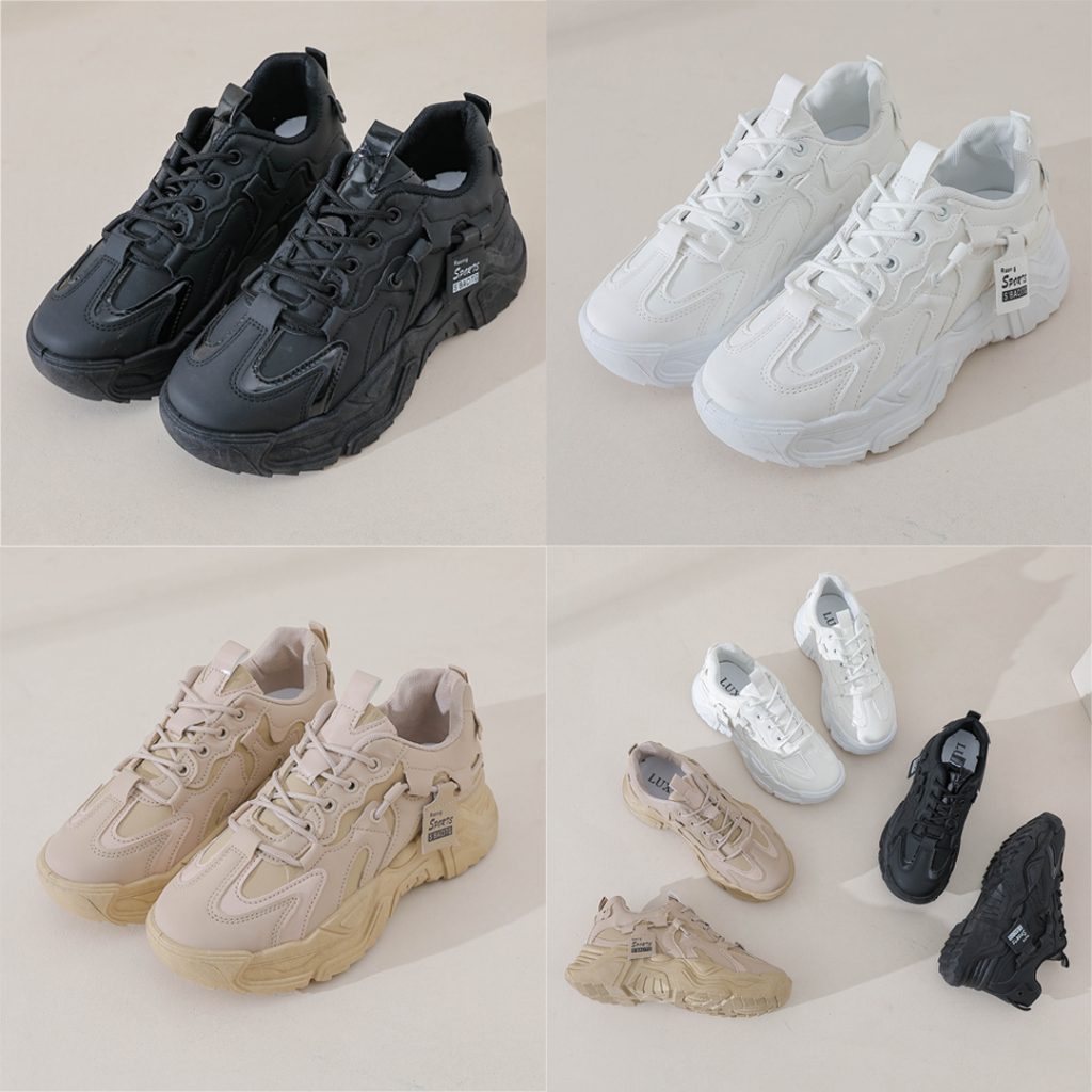 FREE KOTAK SEPATU !!! SALE!!! SEPATU WANITA CASUAL IMPORT KOREA PREMIUM - LX01