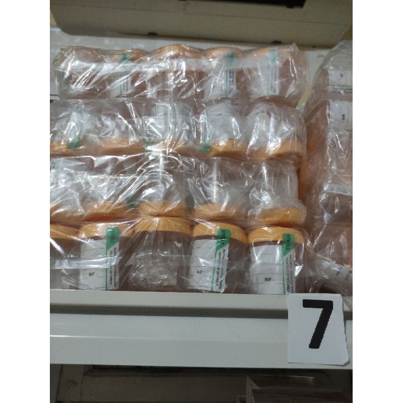 Pot urine 60ml steril