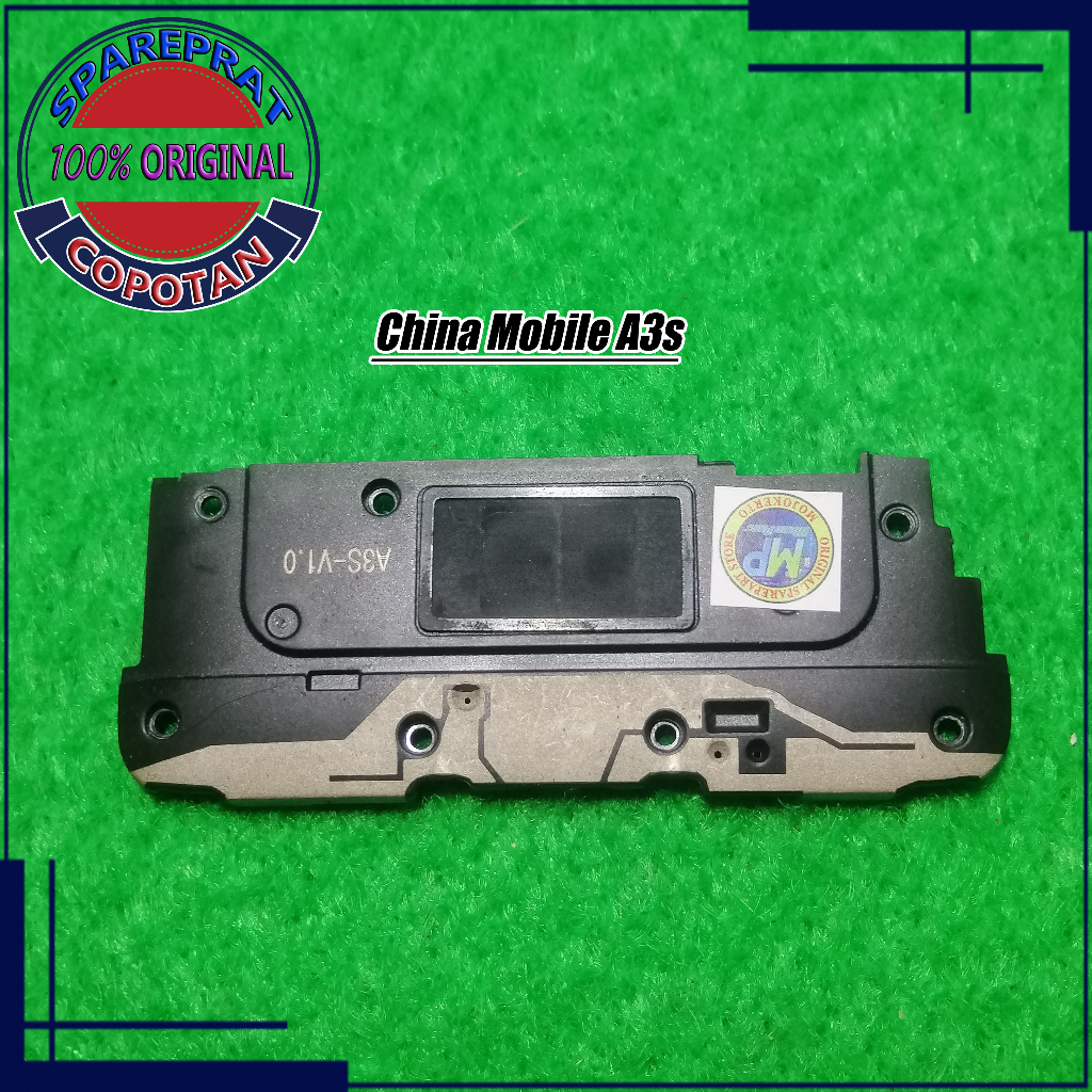 China Mobile A3s Speaker Buzzer Speaker Musik Dan Tutup Mesin Bawah Original Copoatan