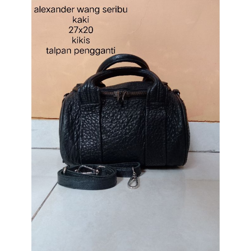 tas kulit Alexander wang