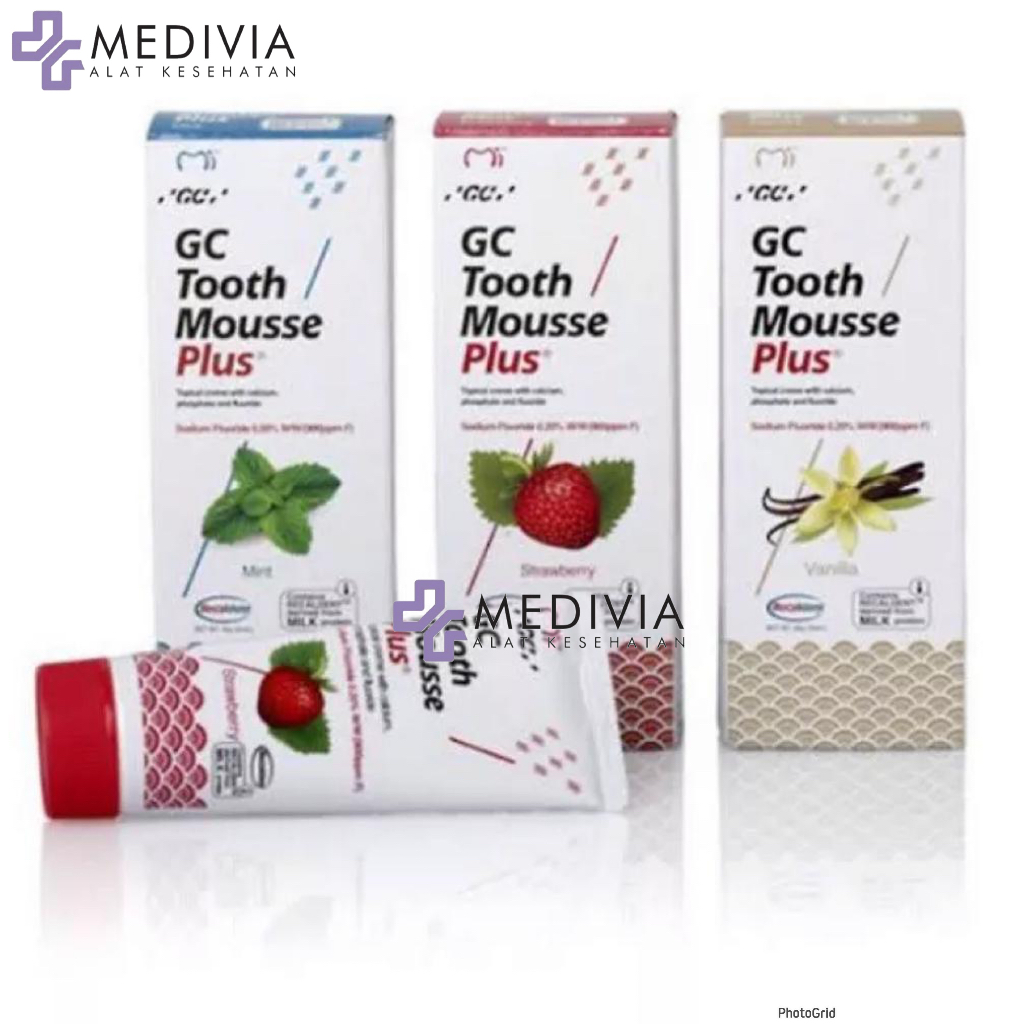 GC TOOTH MOUSSE PASTA VITAMIN PENCEGAH GIGI BERLUBANG DAN UNTUK GIGI SENSITIF ORIGINAL
