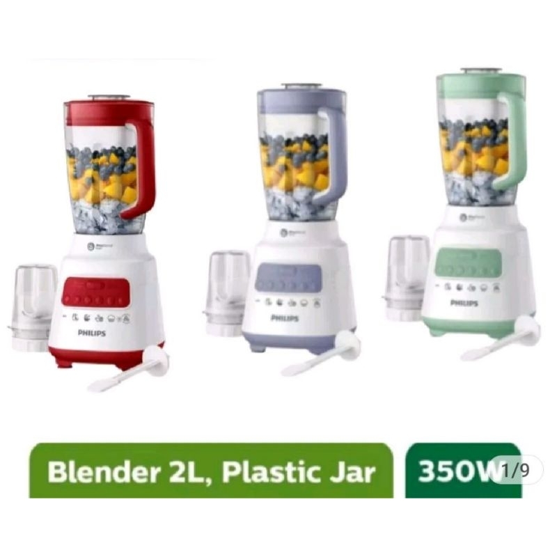 Philips Blender HR2221 series 5000 HR2221/30 HR2221/00 Plastik 2L Blender Philips Plastik 2L