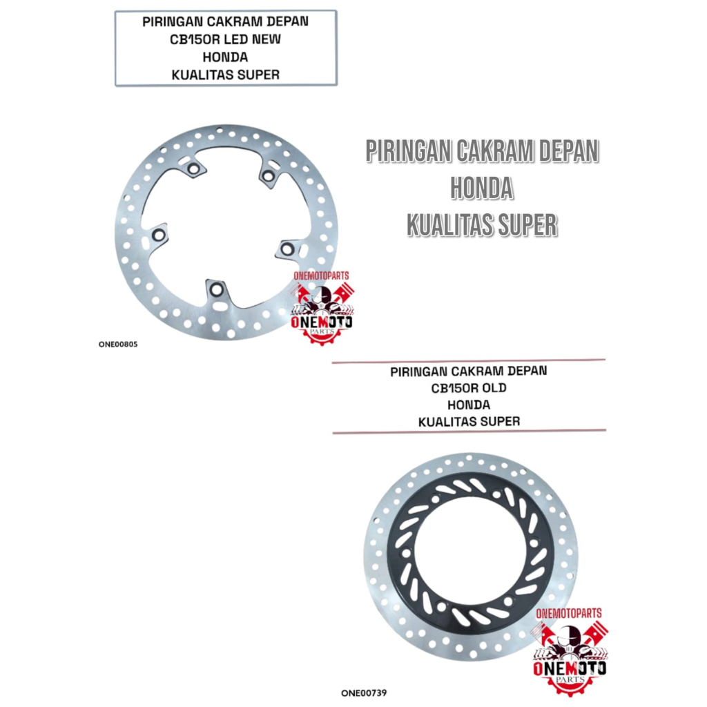 PIRINGAN PIRING CAKRAM DEPAN CB150R CB 150R CB 150 R OLD NEW LED HONDA KUALITAS SUPER