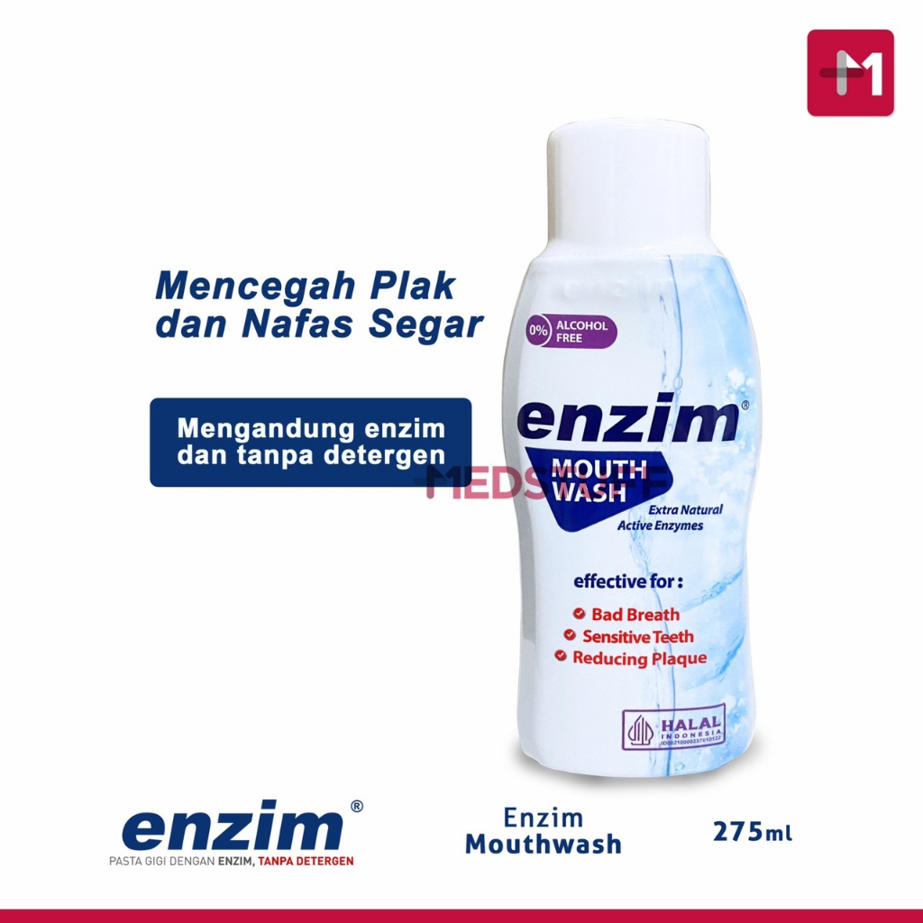 Enzim Mouthwash 275ml Mouthwash Enzim 275ml
