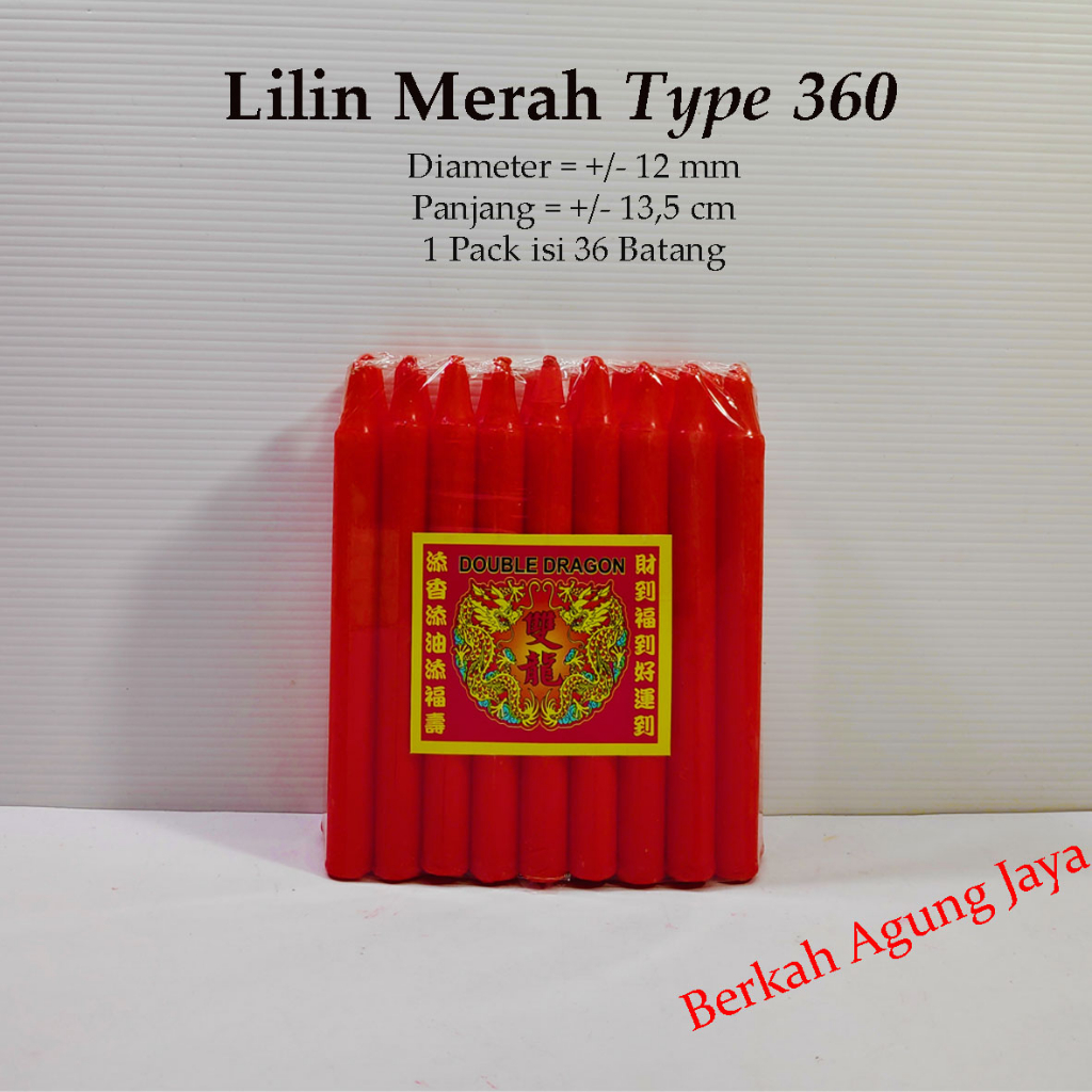 Lilin Merah Type 360