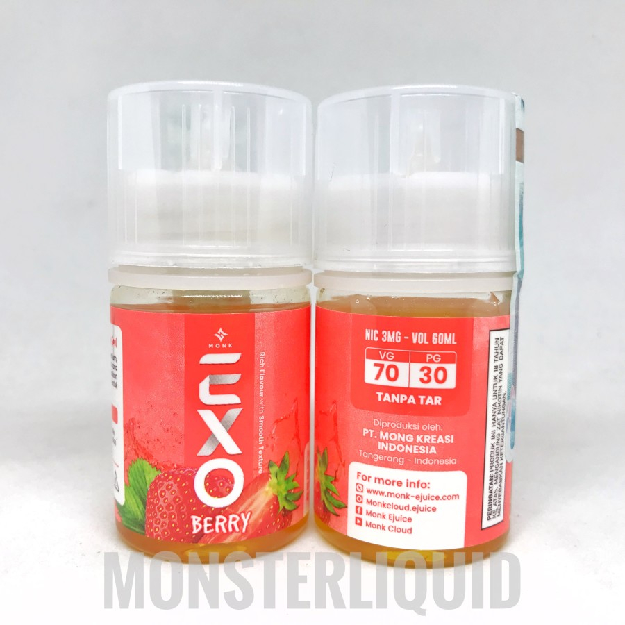 EXOTIC BERRY STRAWBERRY EXO BERRY 3MG 60ML