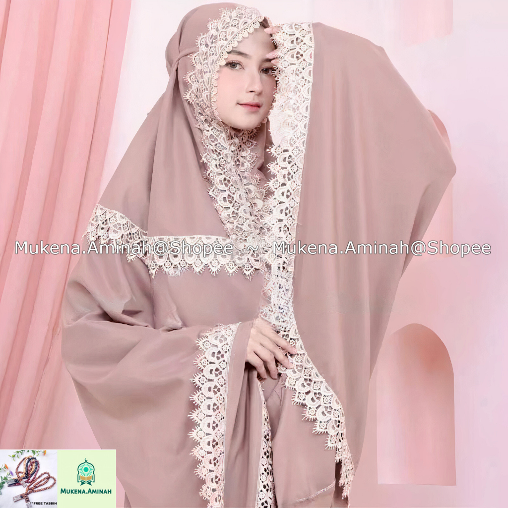 MUKENA DEWASA NAMIRA FITRIA 2in1 KATUN IMPORT PREMIUM