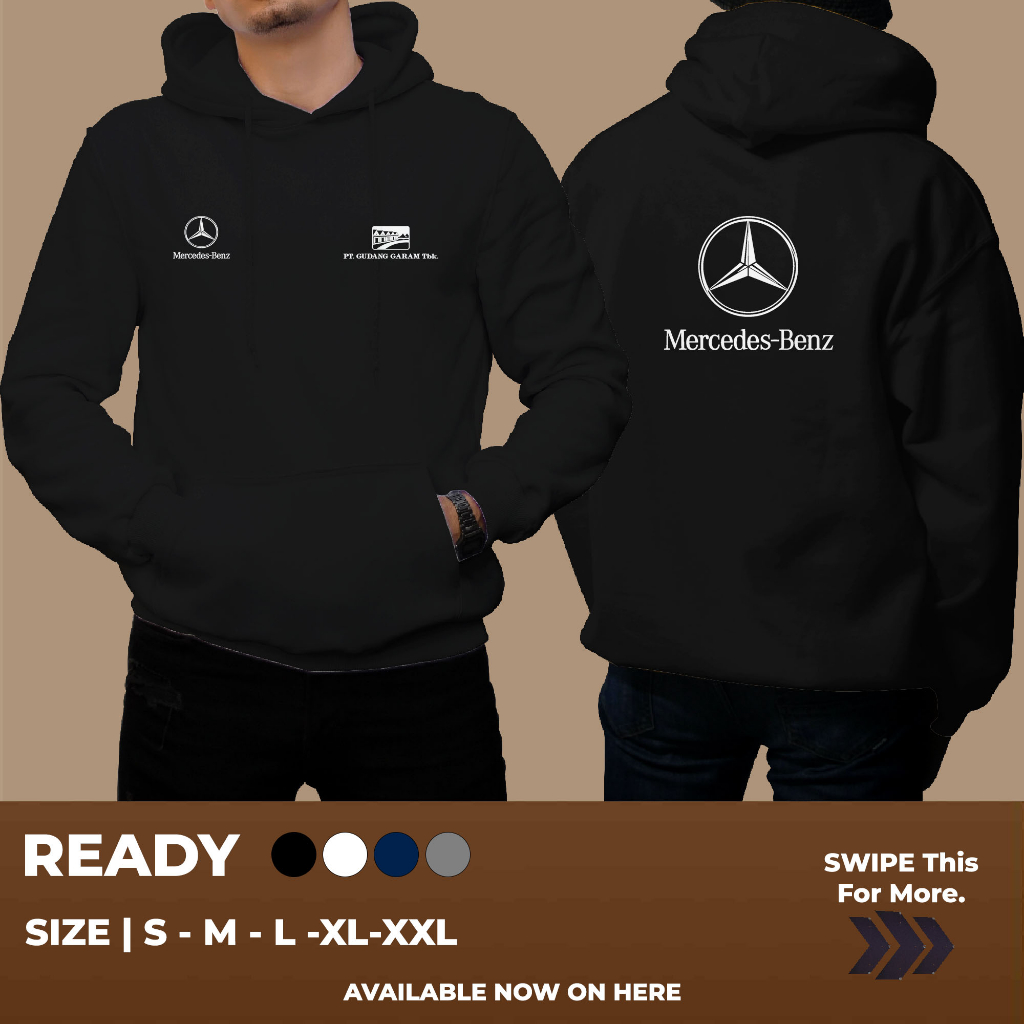 HOODIE Mercedes Benz PT Gudang Garam KEREN BANGET UNTUK PRIA