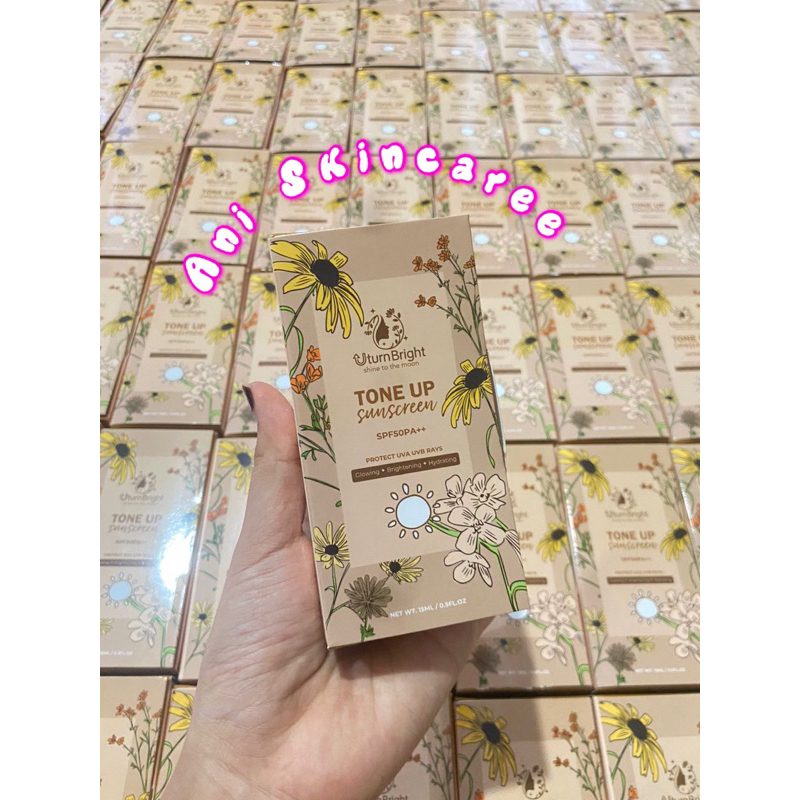 GROSIR ✨50-100 Box U Turn Bright Sunscreen ✨✨
