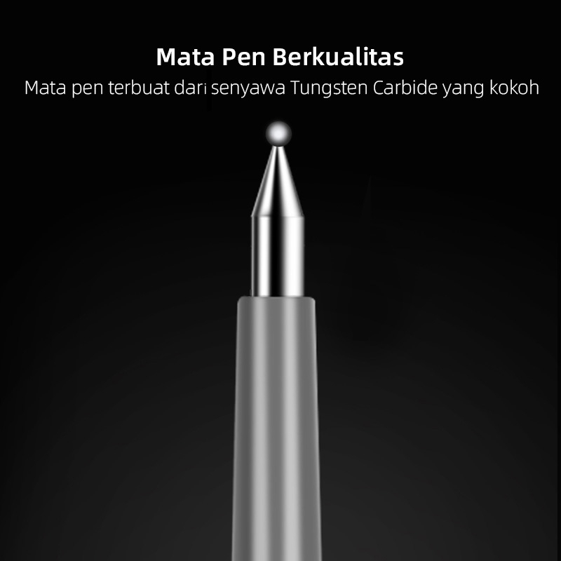 Nusign Gel Pen 0.5mm tinta hitam NS557