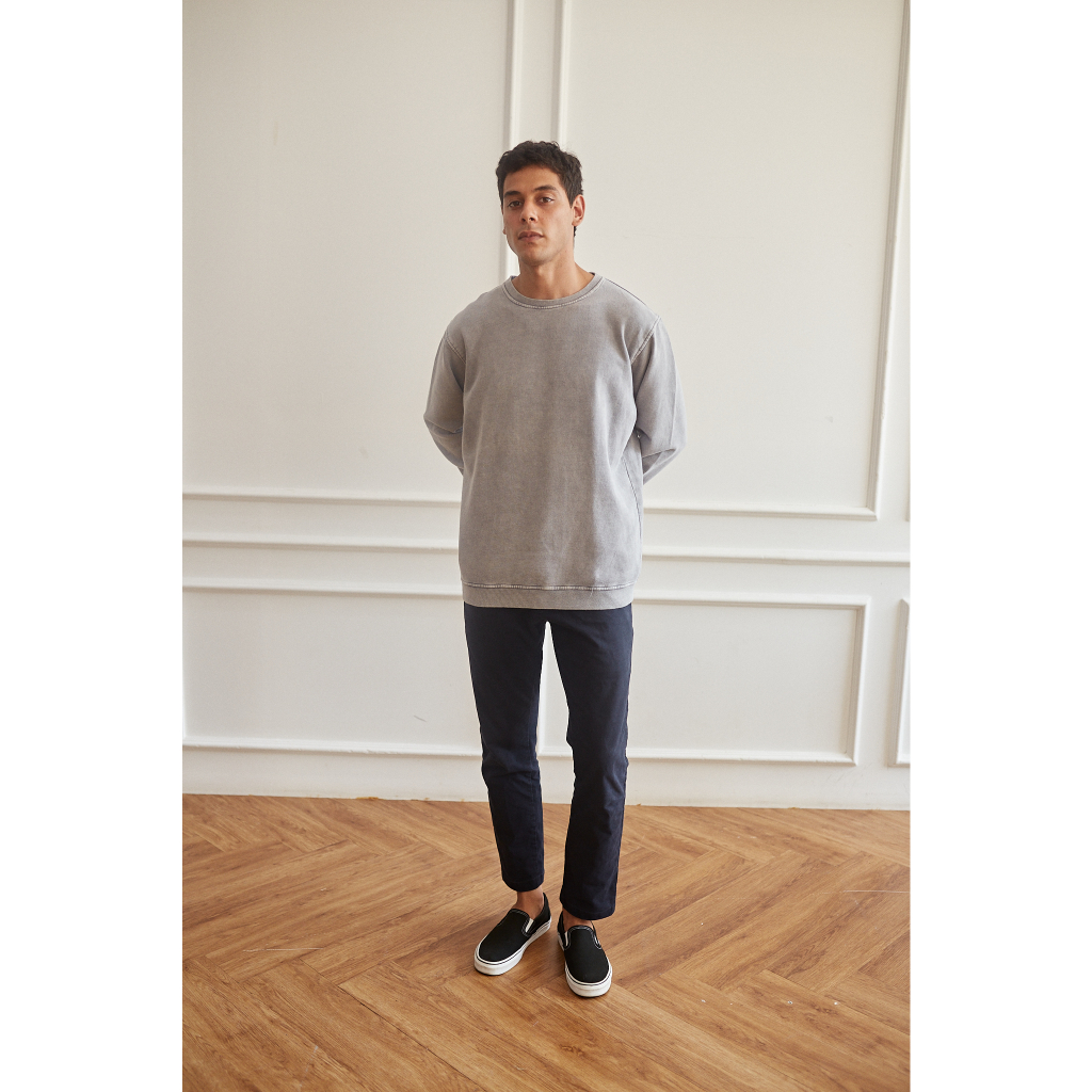 NUUK Unisex Washed Crewneck