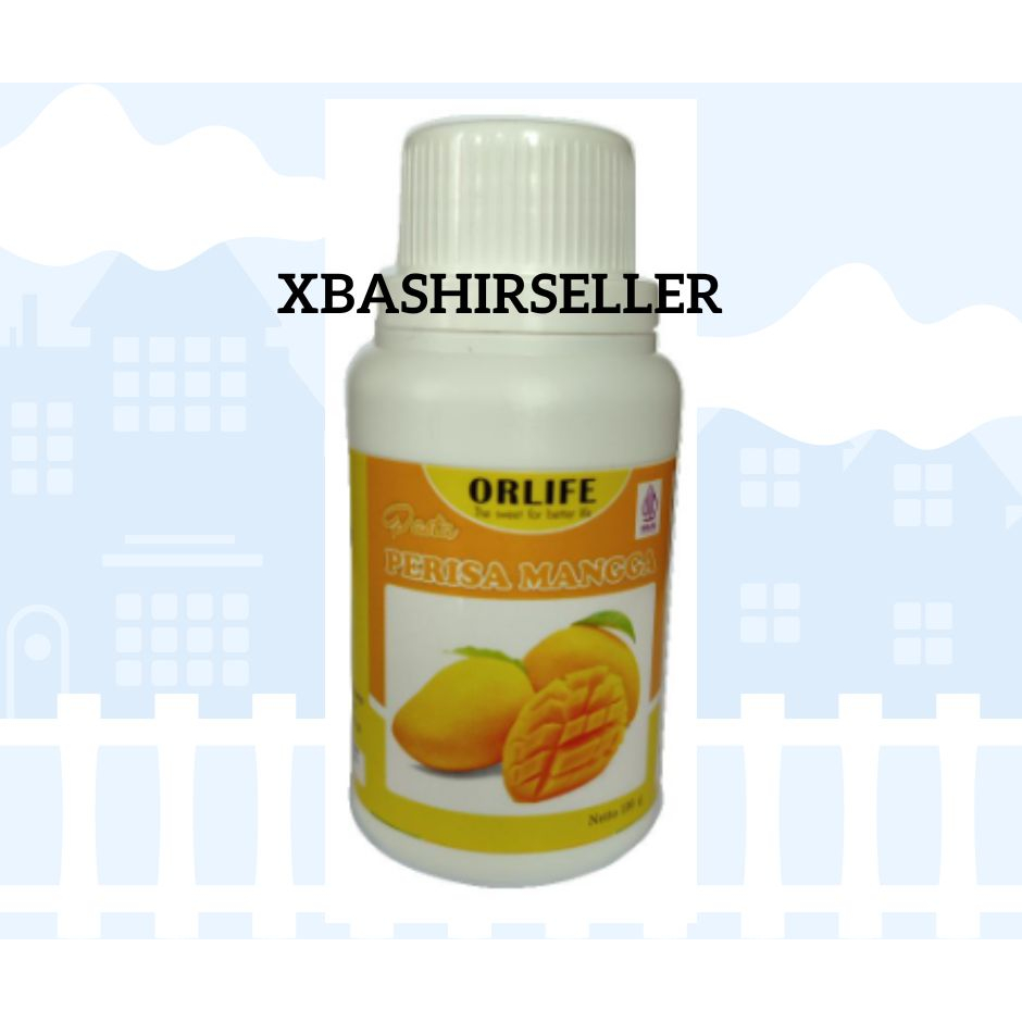 

FREE✨Pasta Perisa Orlife Mangga 100 Gram Pewarna Penambah Rasa Makanan & Minuman