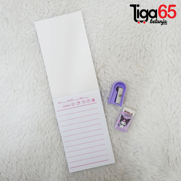 365 STATIONERY SET / Buku &amp; Alat Tulis Anak / Karakter Fancy Gambar Lucu / STATIONERY SET JX8853