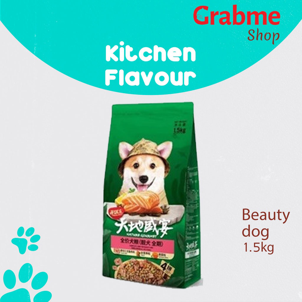 Makanan Anjing Kitchen Flavor Nature Gourmet All variant Dog Food 1,5kg