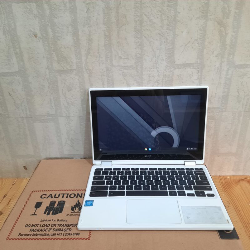 Notebook Acer Chromebook R11, (Touchscreen), Bisa Jadi Tab, Super Slim, Ringan, Seri Baru, White#Ban