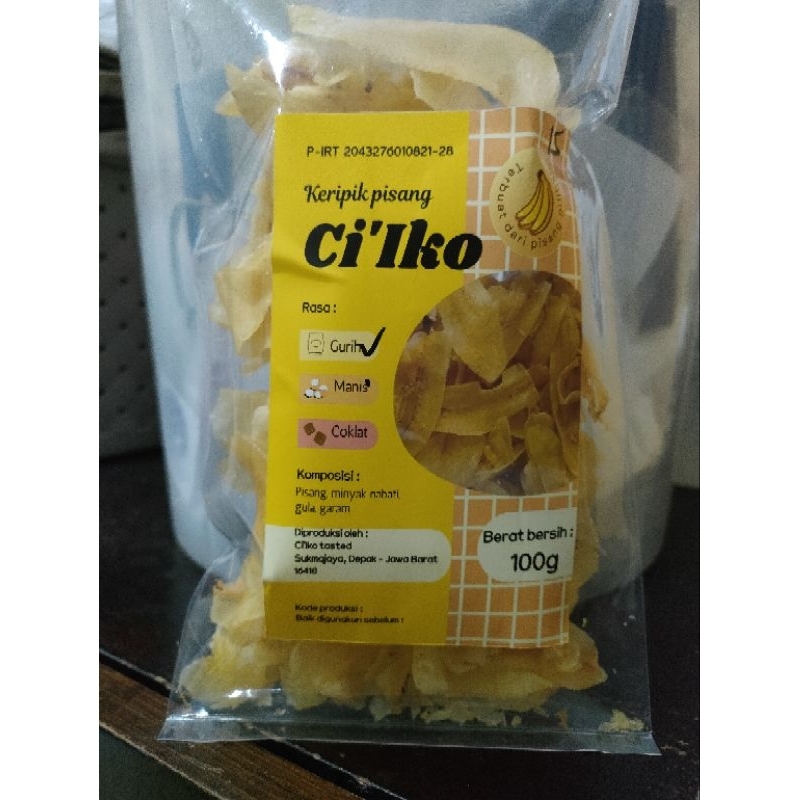 

keripik pisang Ci'Iko tasted