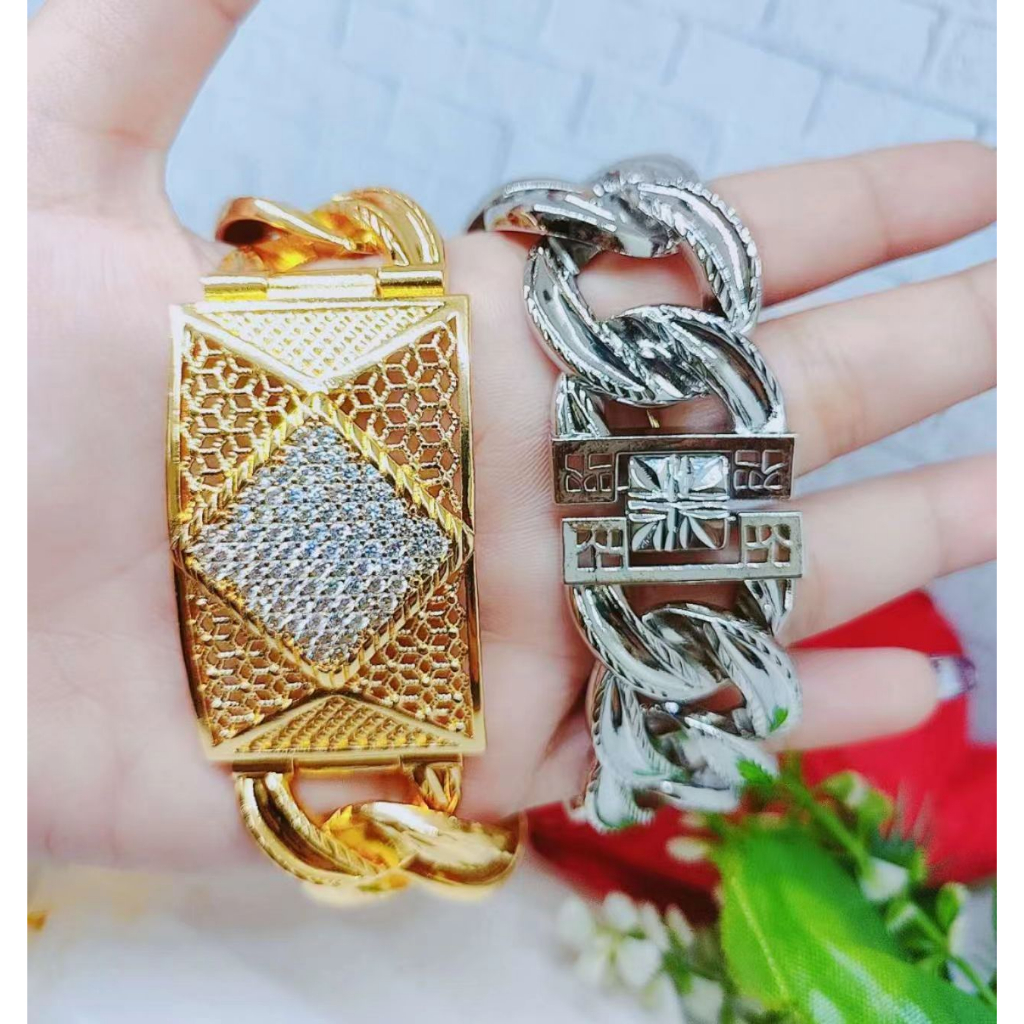 Gelang Xuping Pernmata  Rantai Kombinasi Perhiasan Fashion W0204