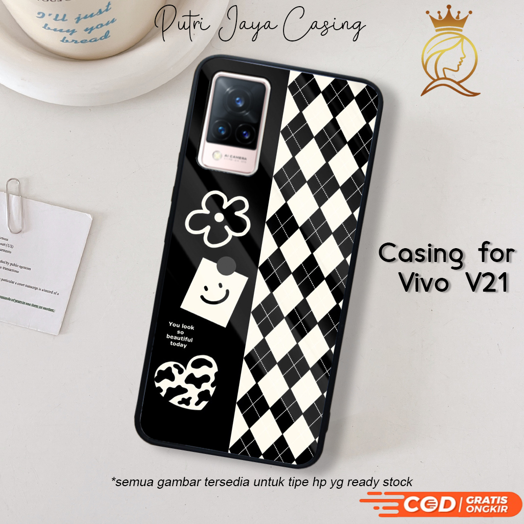 Case Vivo V21 Terbaru Cute 03 Casing Vivo V21 Hardcase Softcase Glossy Kesing Terlaris PutriJayaCase