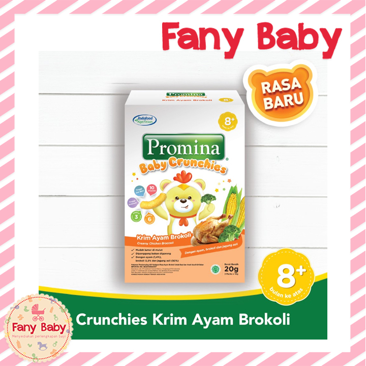 PROMINA BABY CRUNCH CHICKEN BROCOLI 20GR