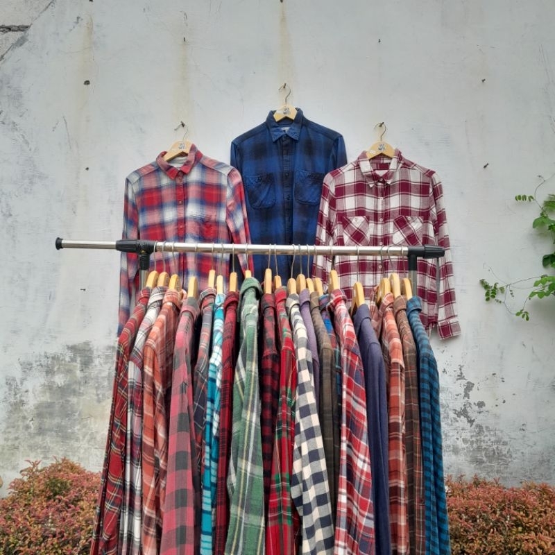 borongan flannel