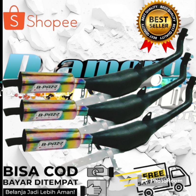 Knalpot Racing Terlaris B-pazz Fiz R Rc100 Tornado Satria Hiu Alfa Sigma