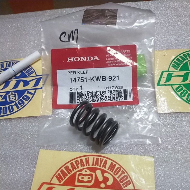 SPRING VALVE PER KLEP HONDA REVO 110 F1 BLADE REVO ABS 14751 KWB 921 ORIGINAL AHM