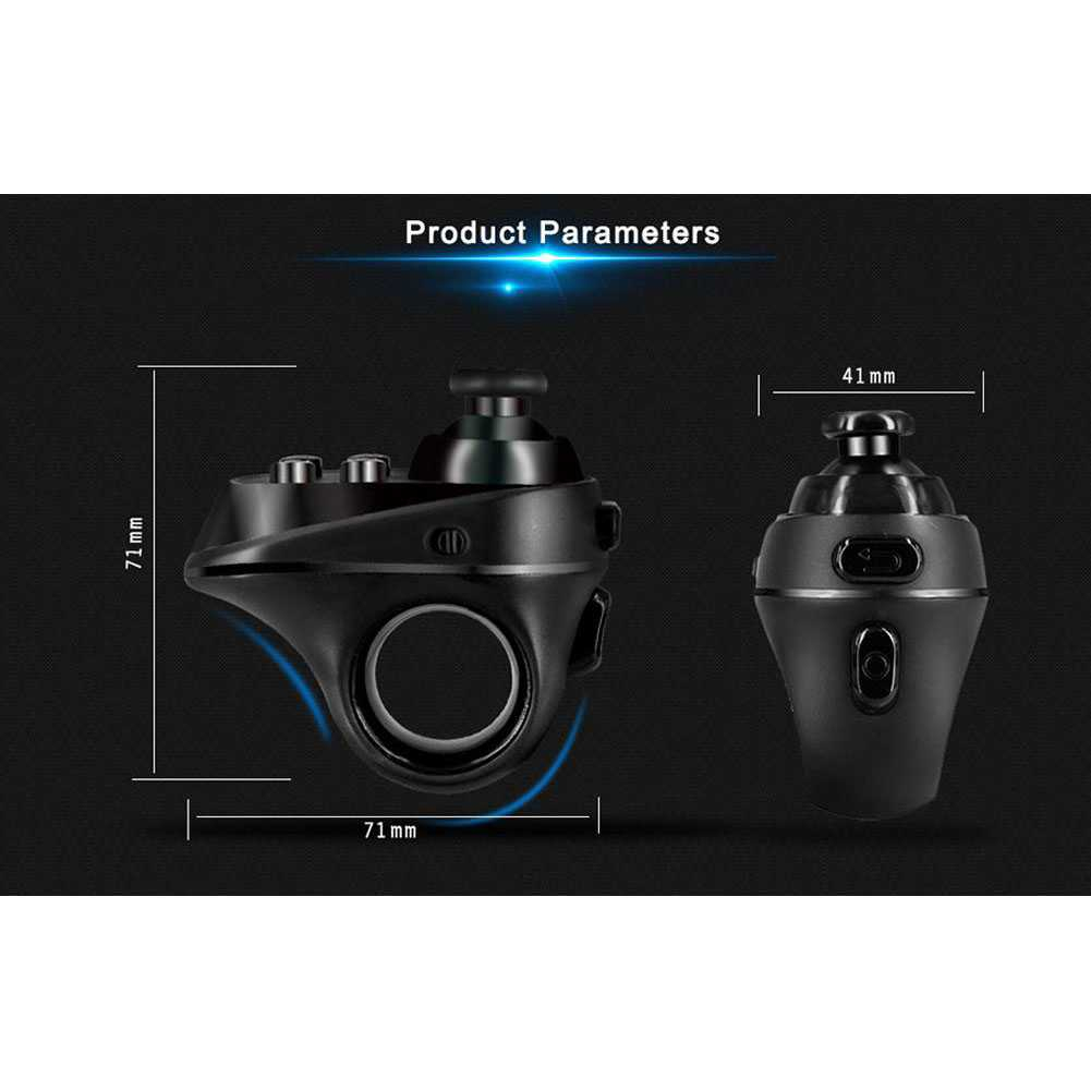 KaRue Remot Kontrol Bluetooth 4.0 Gamepad Joystick VR Selfie - R1