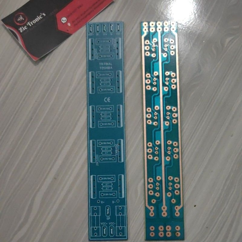 PCB TR FINAL TOSHIBA NJW MJL 5 SET PLUS FUSE