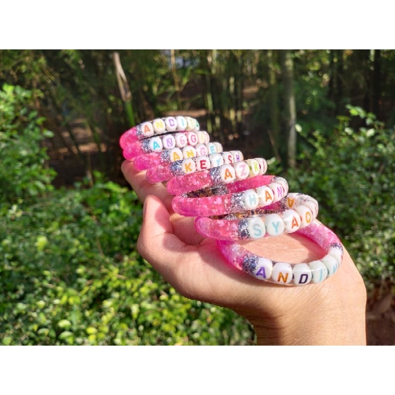 gelang sawan custome/gelang nama/gelang dingo bengle/gelang sambetan