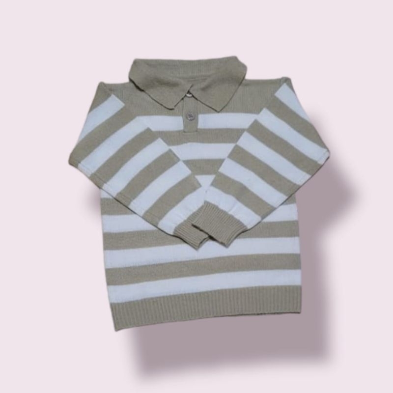 Sodayshop sweater rajut anak polo