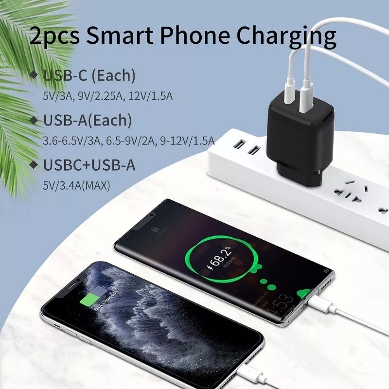 ROCKET Batok 20W Power Delivery 2 in 1 3A Fast Charging / Quick Charger / Super Charger