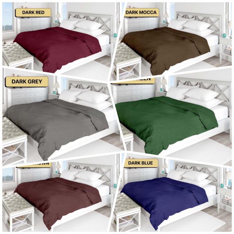 SELIMUT BONITA PREMIER EMBOSS POLOS WARNA