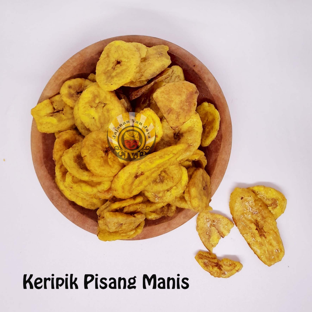 

Keripik Pisang Manis - Cemilan Pisang Manis