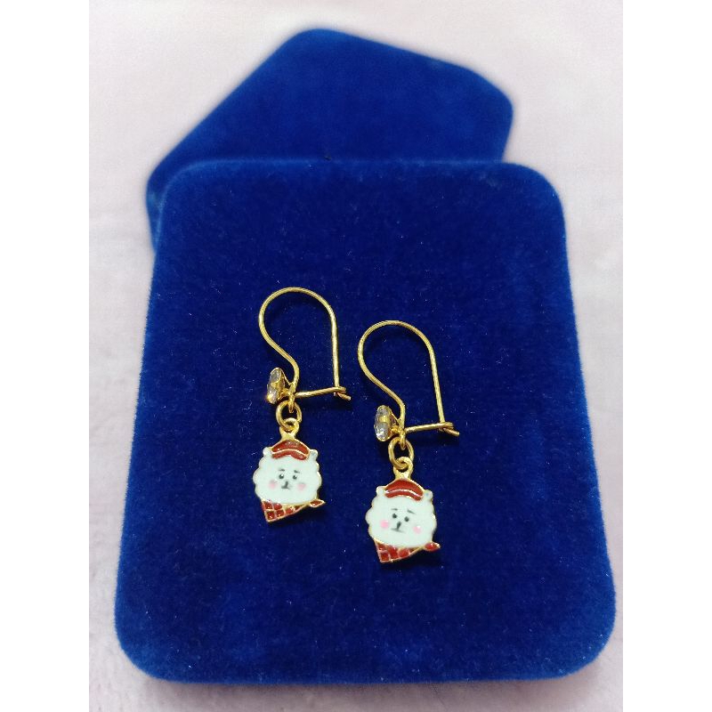 ANTING ANAK PERAK 925 LAPIS MAS