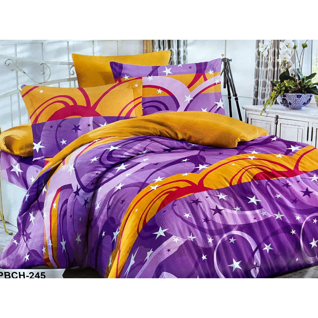 Sprei Murah Motif Kembang dan Abstrak Ukuran 180 x 200