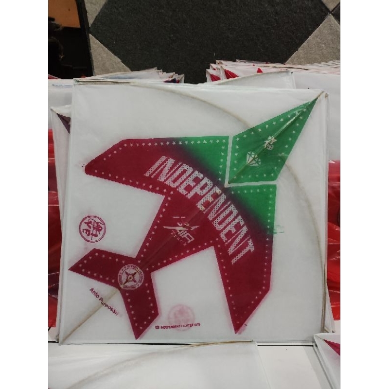 100pcs LAYANGAN SUKOI STANDART-  Layang-Layang Arku Rapi Simetris Bertenaga