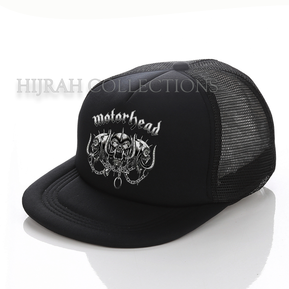 Topi Snapback Trucker MOTORHEAD Band Premium Topi Band punk metal hardcore barat