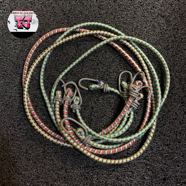 Tali Karet Bagasi Motor 1 meter Tali Pengait