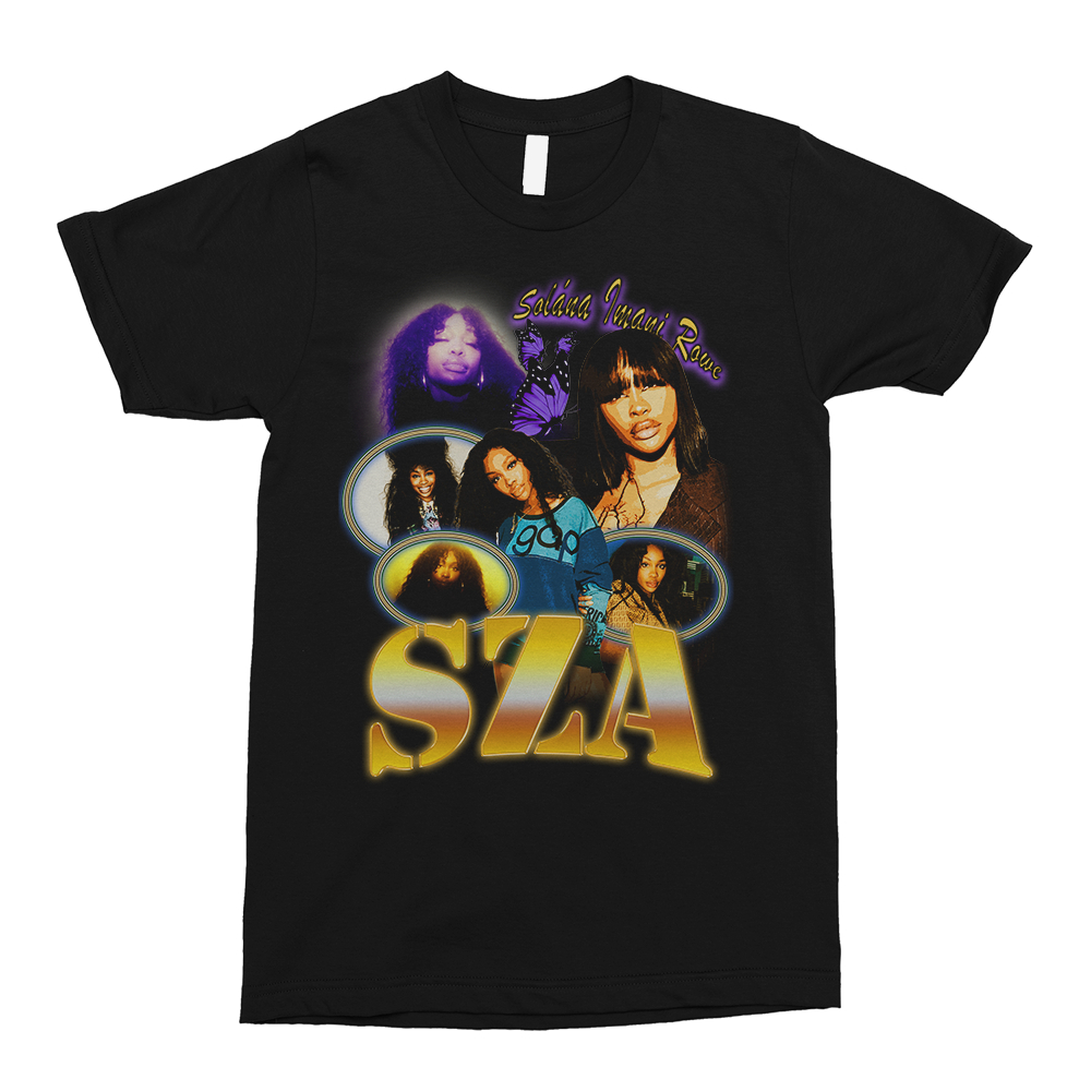 BAJU KAOS VINTAGE SZA Vintage Bootleg Unisex T-Shirt