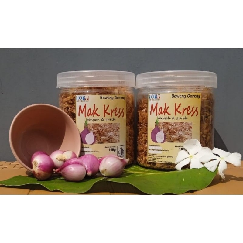 

Bawang Goreng 100 gram - Mak kress