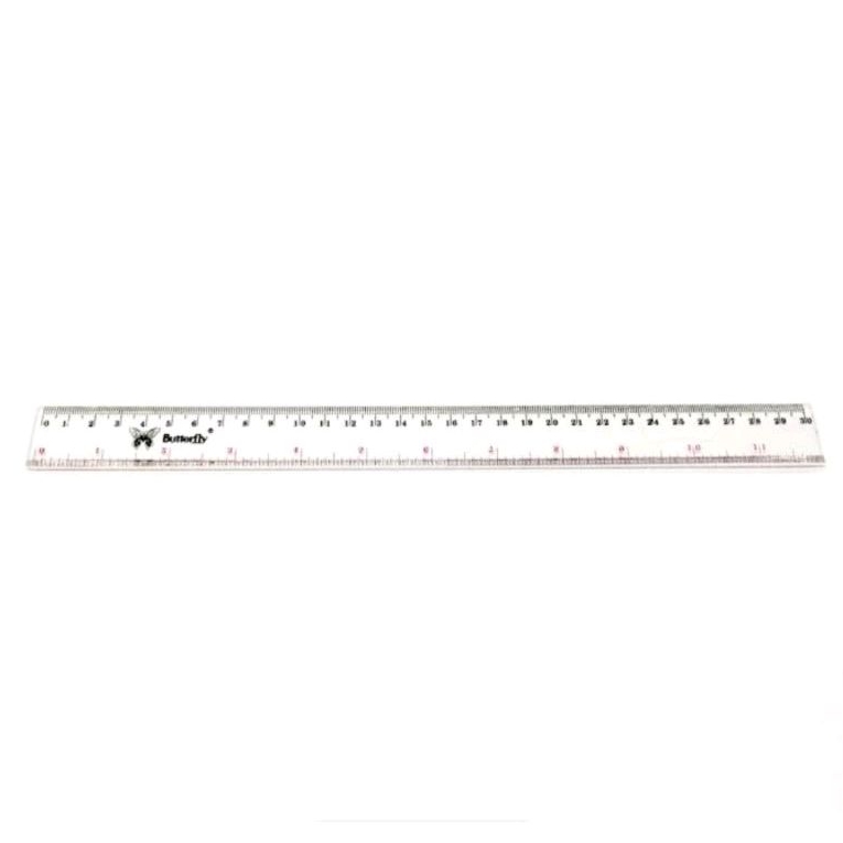 

Penggaris Plastik 30cm Butterfly