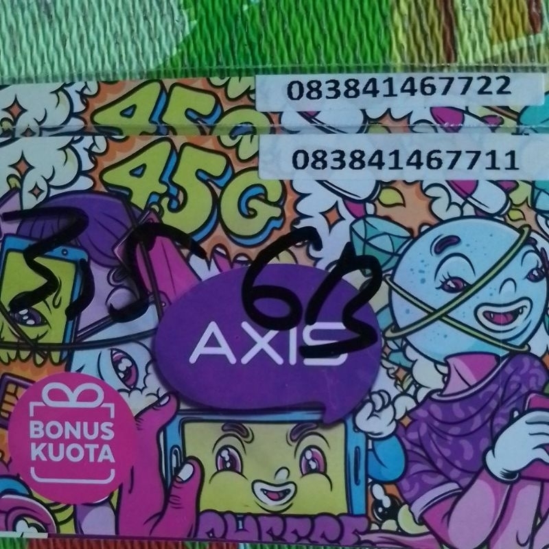 AXIs cantik kuotanya 3,5 GB