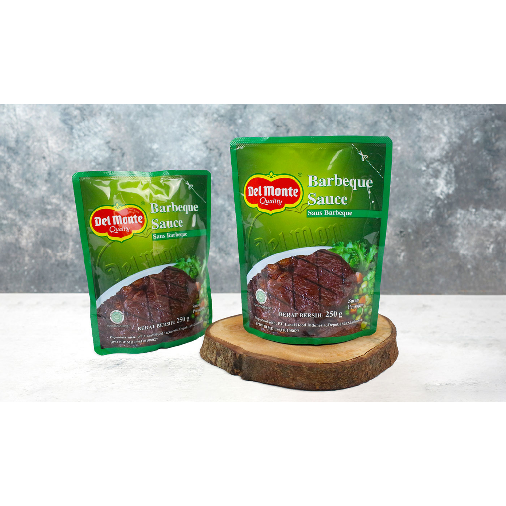 

DELMONTE BARBEQUE SAUCE 250g / DELMONTE SPAGETTHI SAUCE 250g