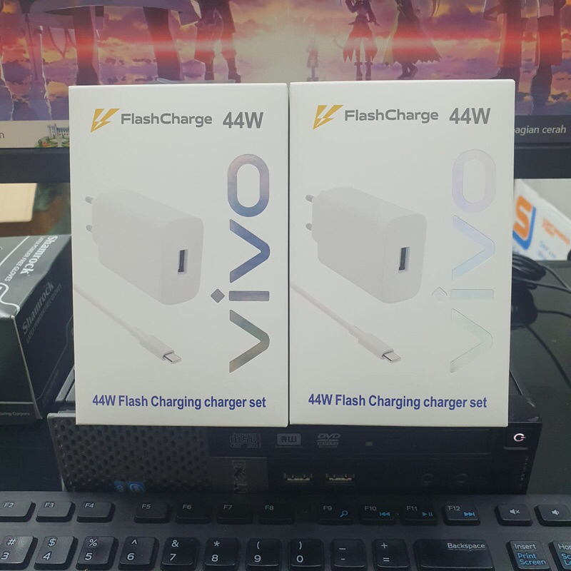 TC charger NEW VIVO 44 Watt Type C super flash charger